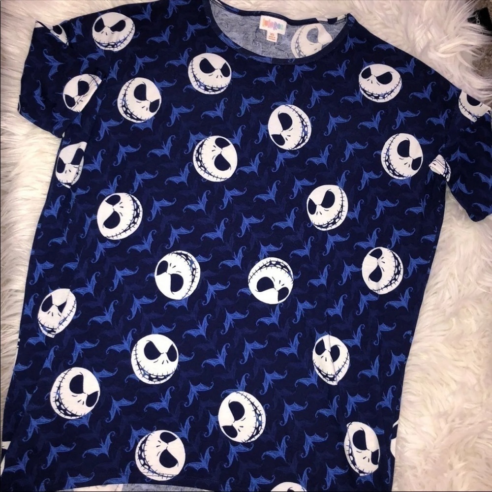 lularoe jack skellington xs top